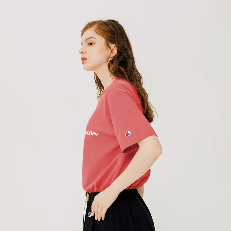 Champion T Shirt Japan Version Unisex Pink-3