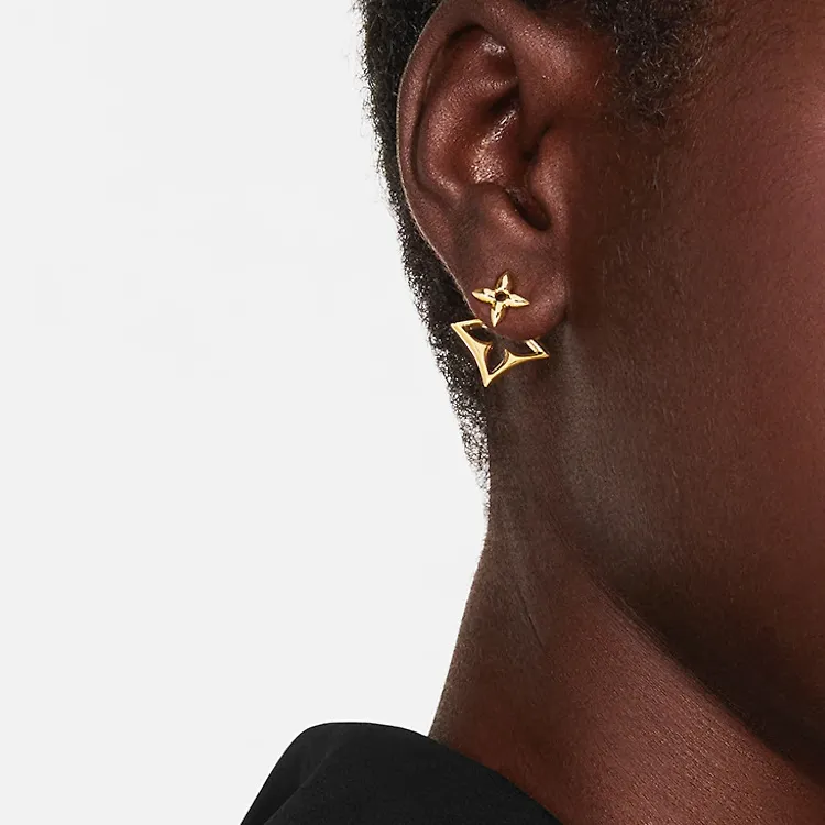 LOUIS VUITTON Lv Flowergram Earrings-2