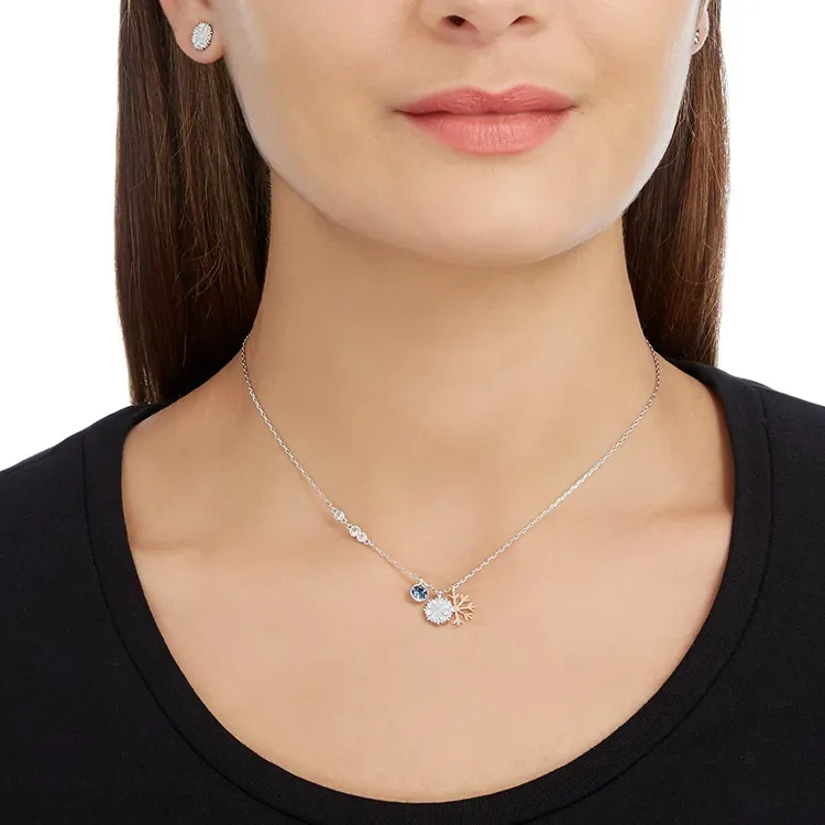 Swarovski Duo Stud Earrings Women's-3