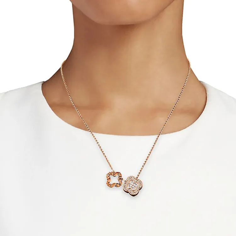 Swarovski Admiration Necklaces Women's Rose Gold-1