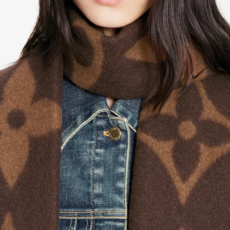 LOUIS VUITTON SWEET DREAMS Cashmere Knit Scarves Unisex-2