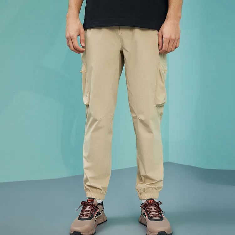 Reebok Casual Pants Men Khaki-2