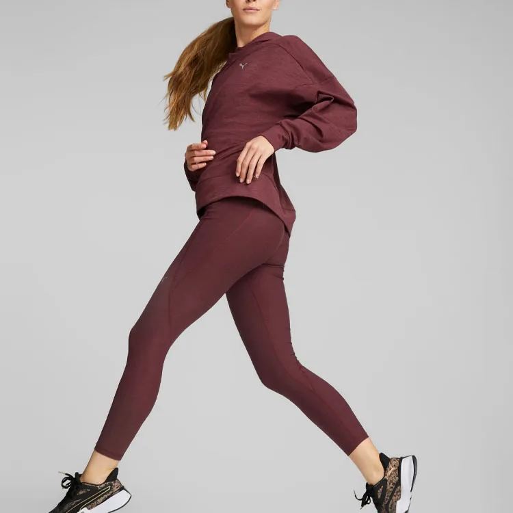 PUMA Worldwide Graphic Sports Pants Women's Red-2
