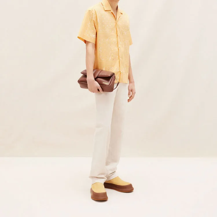 Jacquemus X Saks Co-branded SS23 Shirts Men Yellow-2