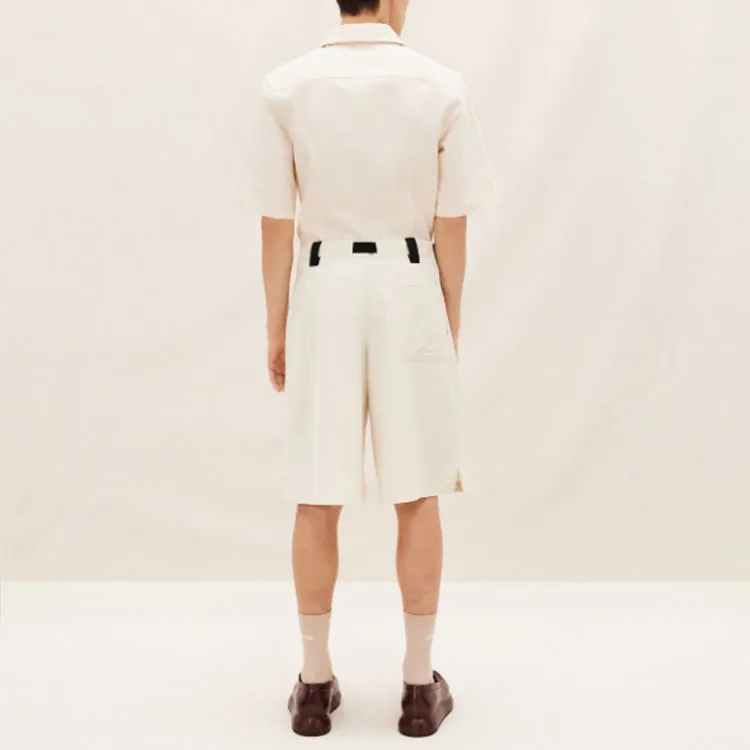 Jacquemus X Saks Co-branded SS23 Casual Shorts Men Beige-3