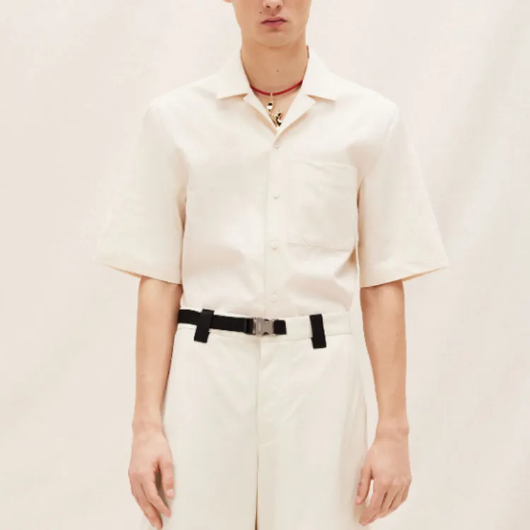 Jacquemus X Saks Co-branded SS23 Casual Shorts Men Beige-4