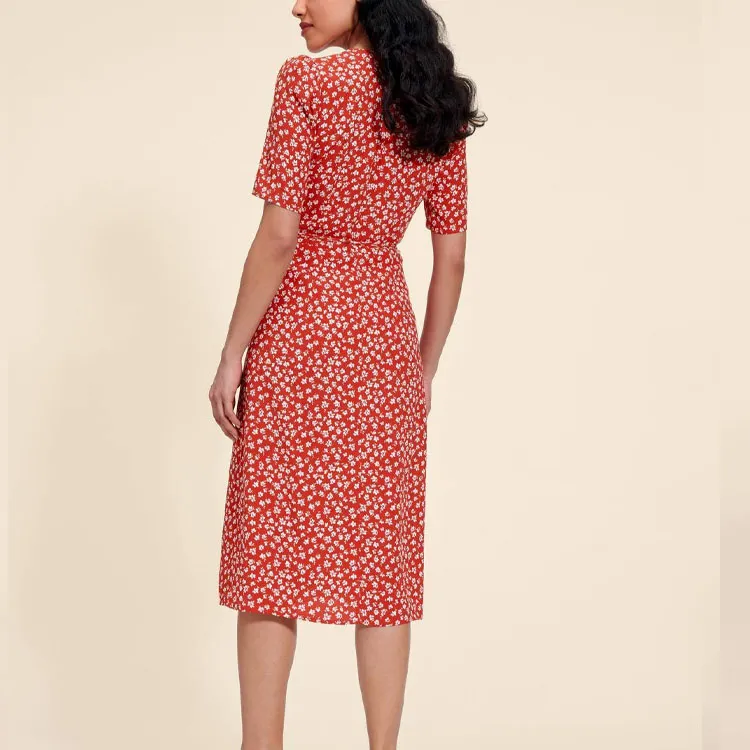 Rouje Short-Sleeved Dresses Women's Red-2