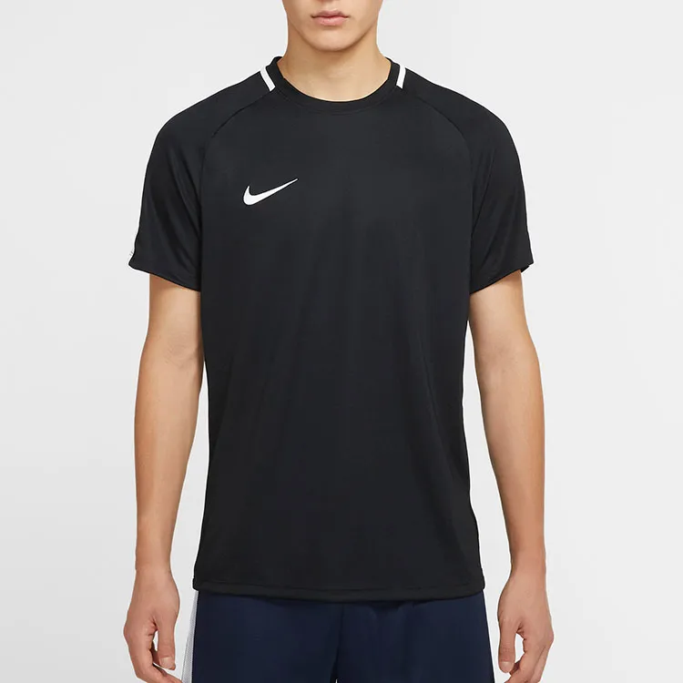 Nike Soccer Jerseys Men 010 Black/White/White-2