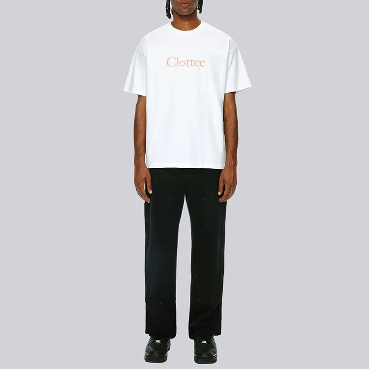 Afgk X CLOTTEE X AFGK Co-Brand Series SS23 T-Shirts Unisex White-2