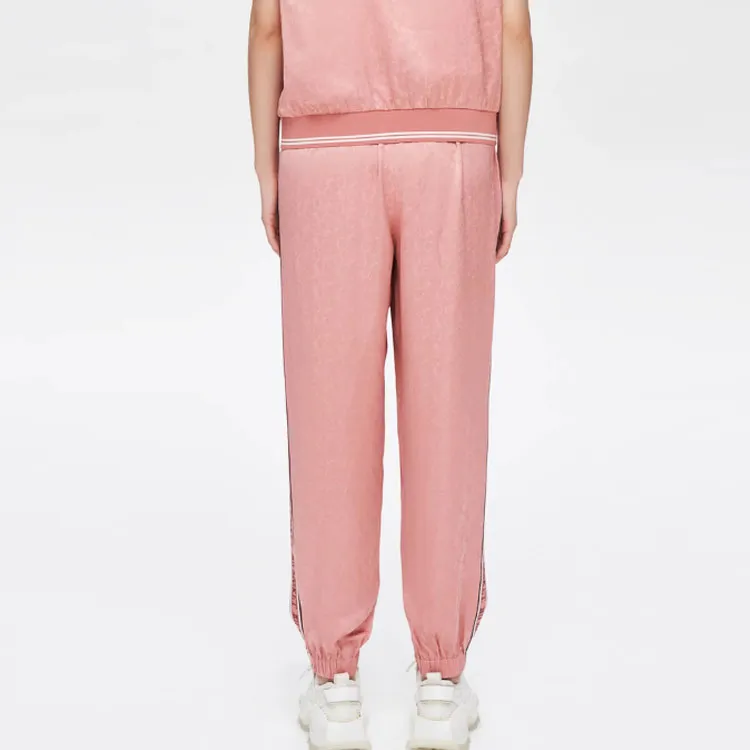 XII BASKET Casual Pants Women's Pink-3