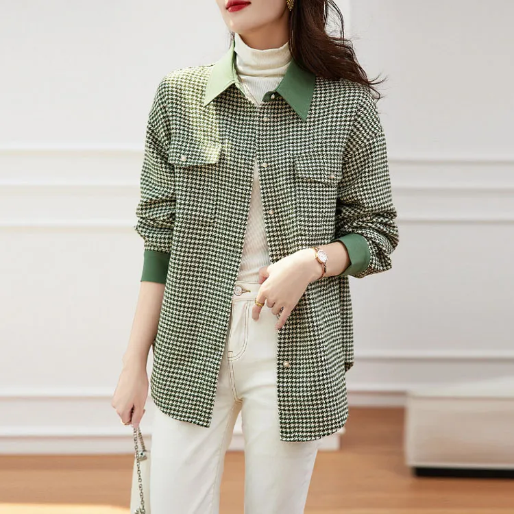 Dme Shirts Women's Seaweed Green-3