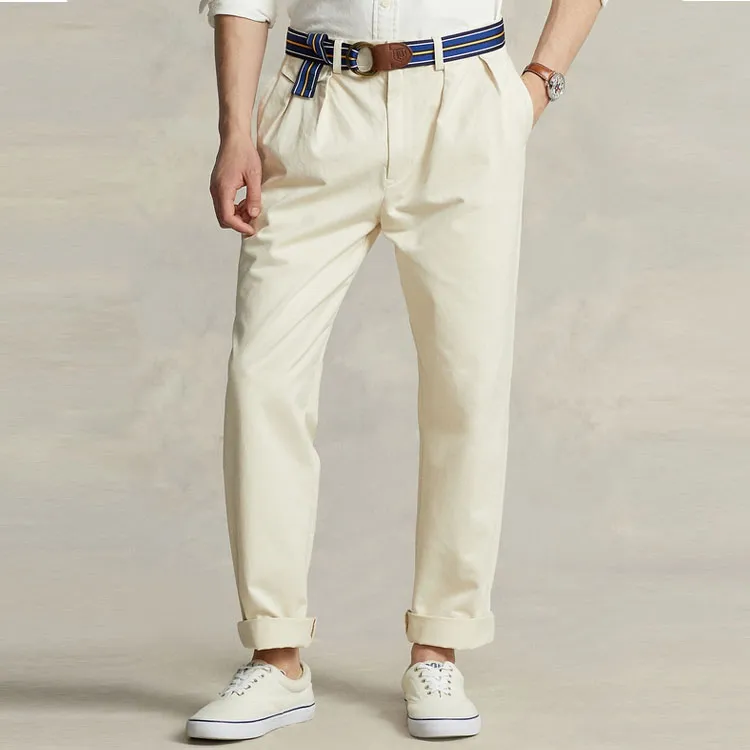 Polo Ralph Lauren FW23 Casual Pants Men's White-3