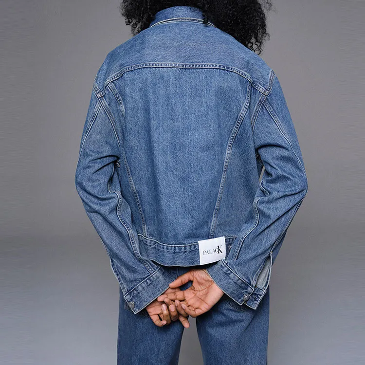 PALACE CK1 Relaxed Trucker Denim Jacket-3