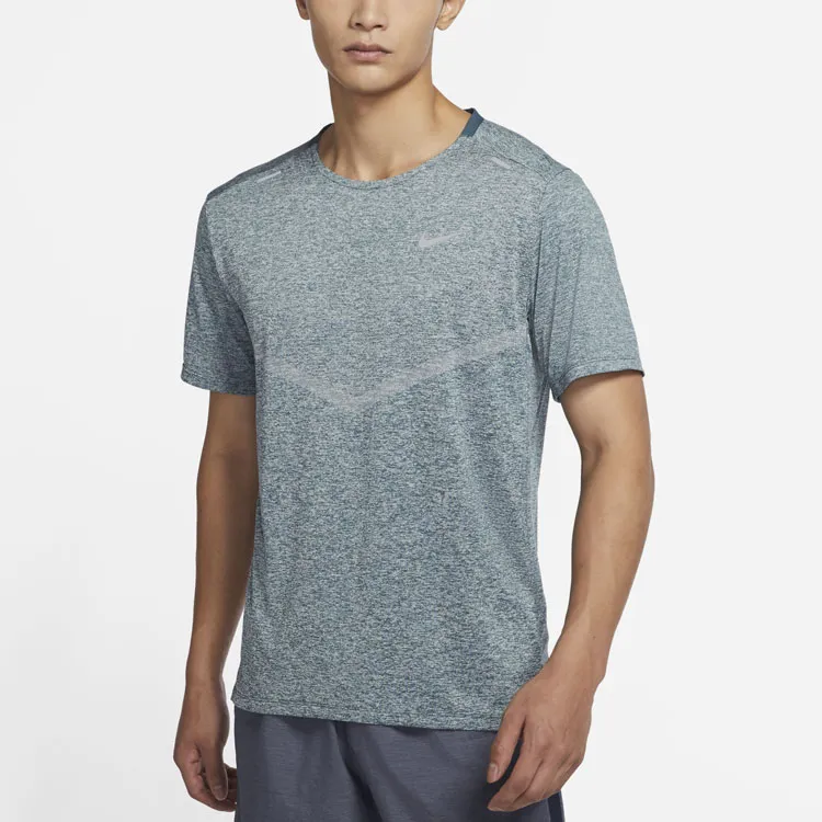 Nike T Shirts Men Gray-2