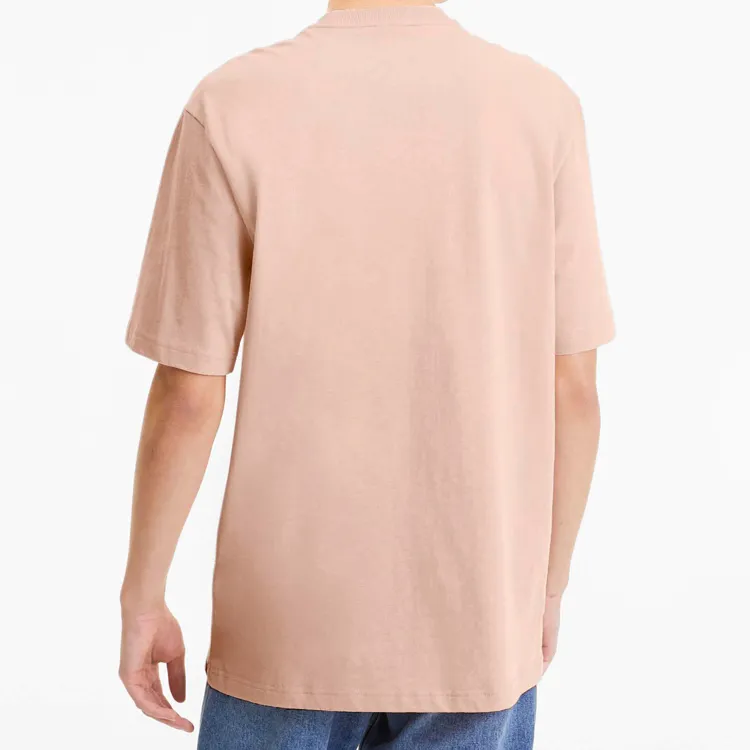 PUMA T Shirts Men Pink-4