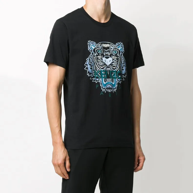 KENZO T Shirts Men Black-2