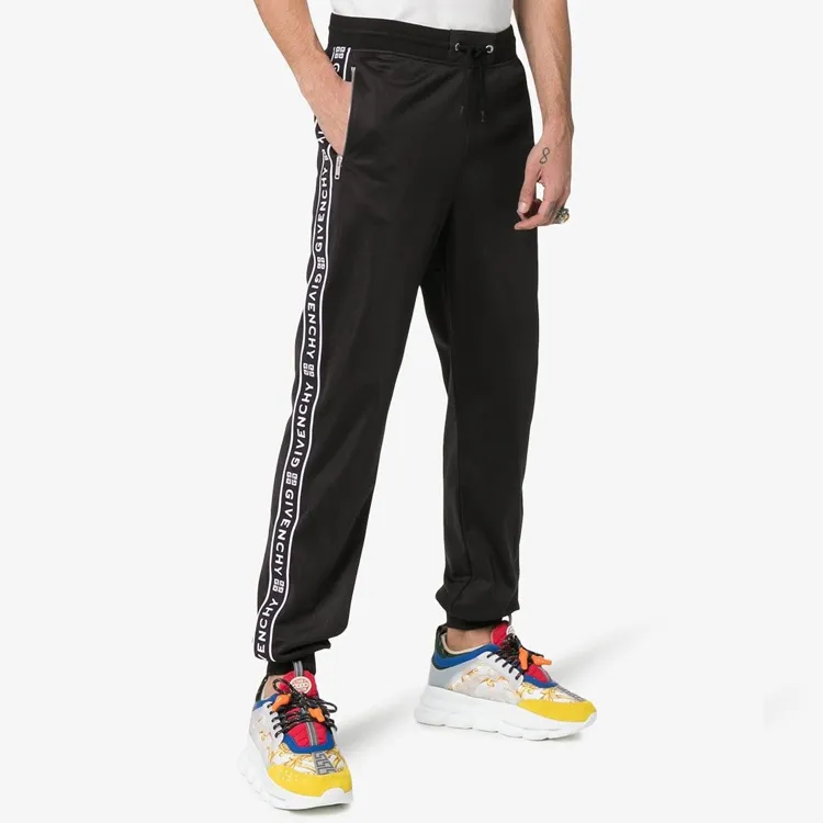 GIVENCHY Knitted Sports Pants Men's Black-2
