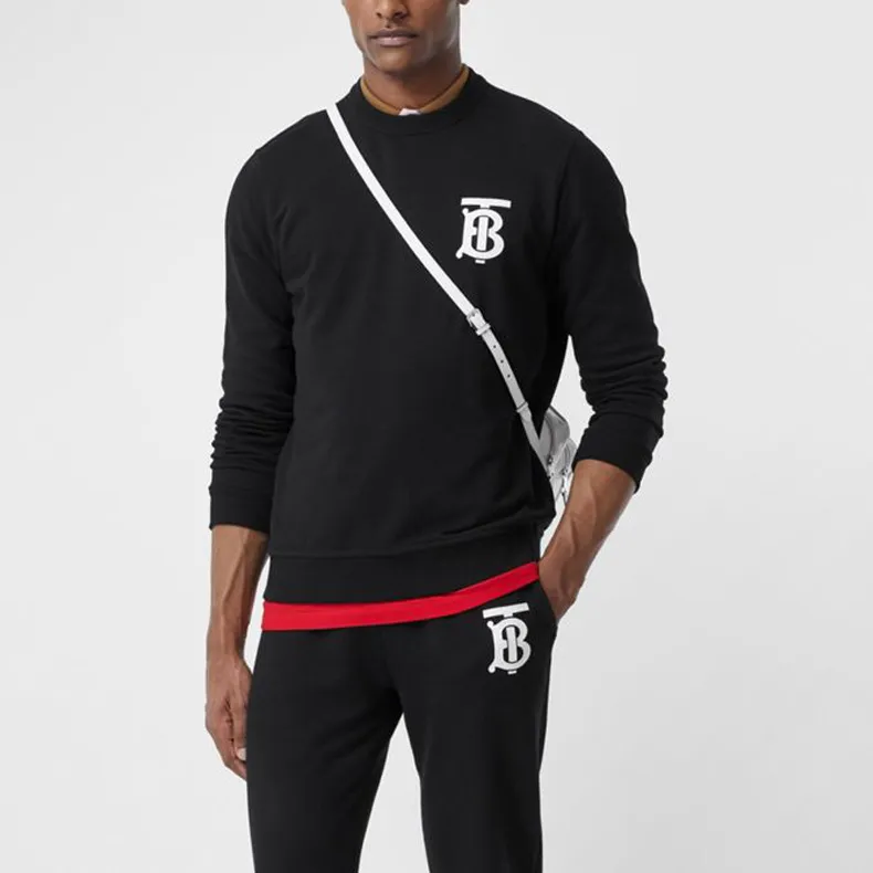 Burberry Sweatshirt Men's Black-4
