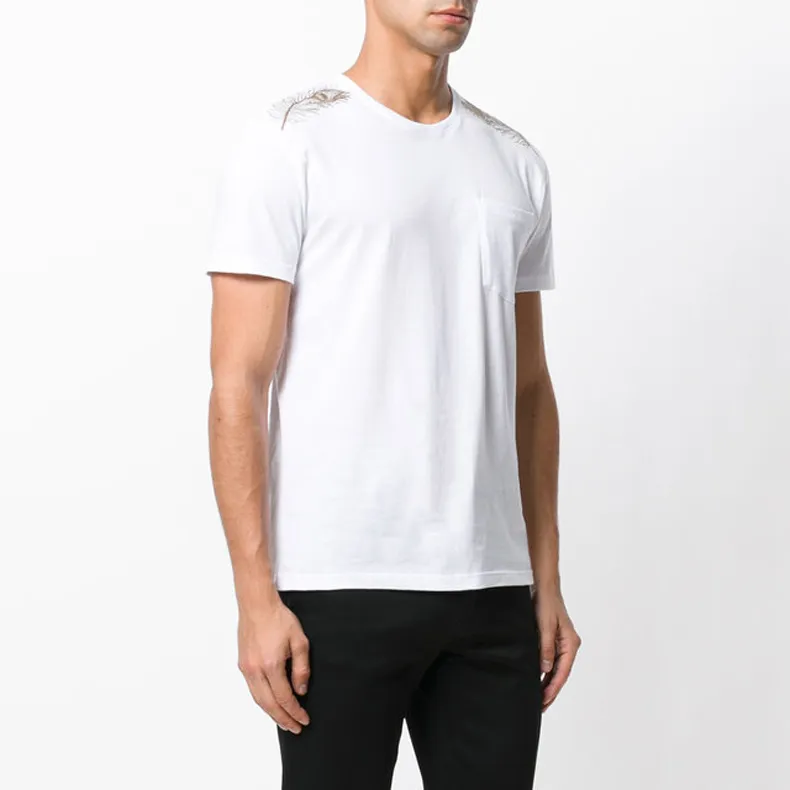 Alexander McQueen T Shirts Men White-1