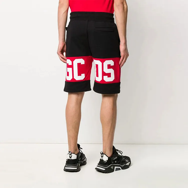 GCDS Casual Shorts Unisex Black-3
