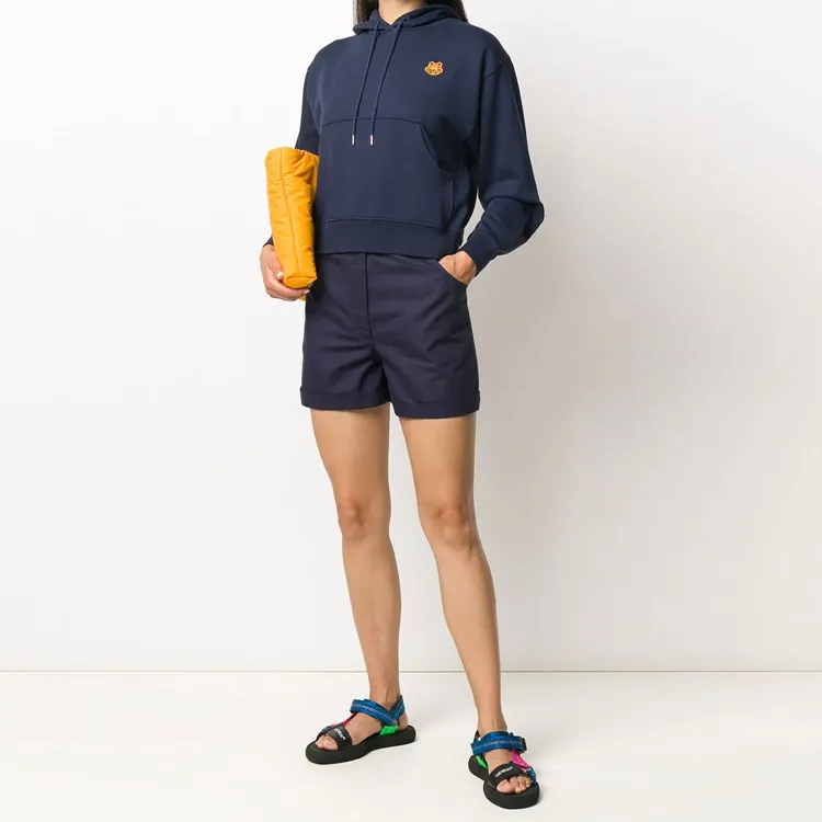 KENZO Casual Shorts Women's Navy Blue-1