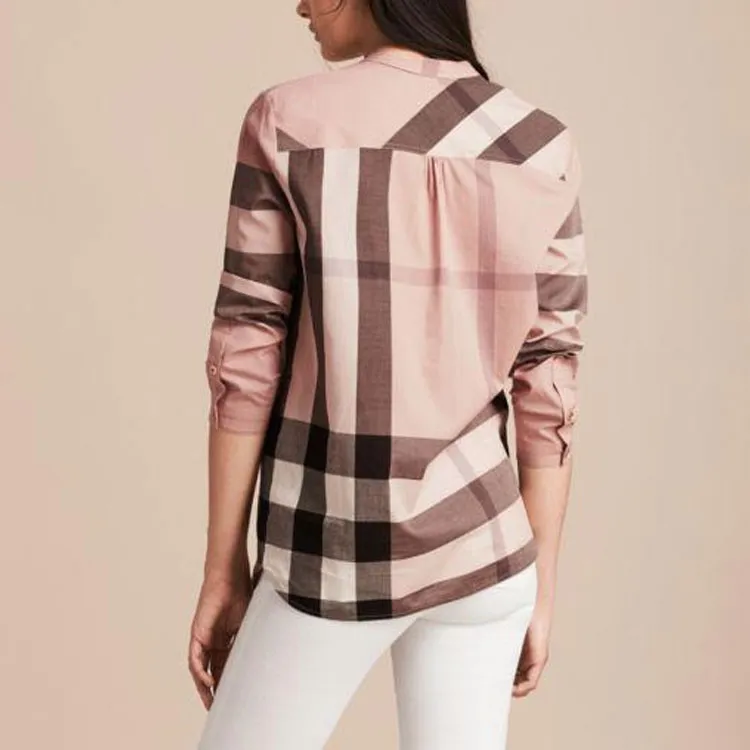 Burberry Shirts Women's Pink-2