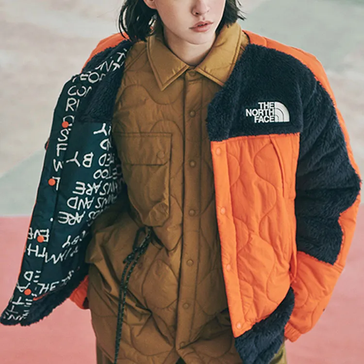 THE NORTH FACE Kazuki Kuraishi Puffer Jacket Men's Orange-3