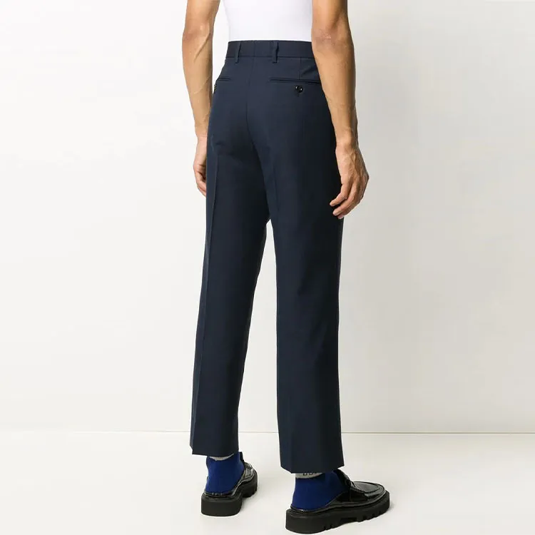 GUCCI FW21 Suit Trouser Men's Blue-3