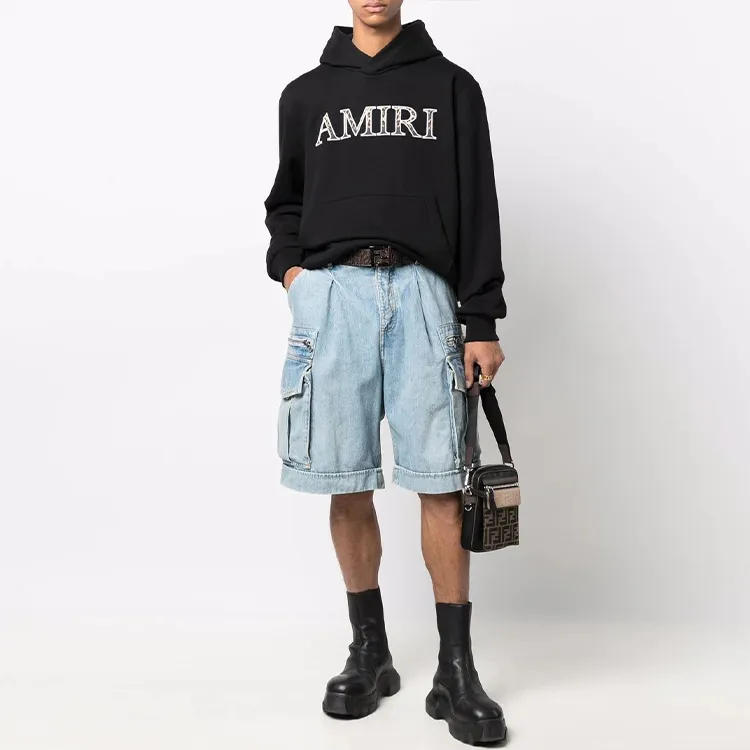 AMIRI Leopard Applique Hoodie-1