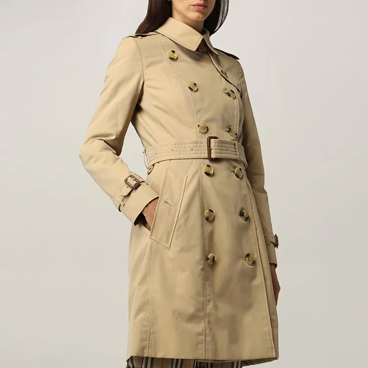 Burberry Mid length Chelsea Heritage Trench Coat-6