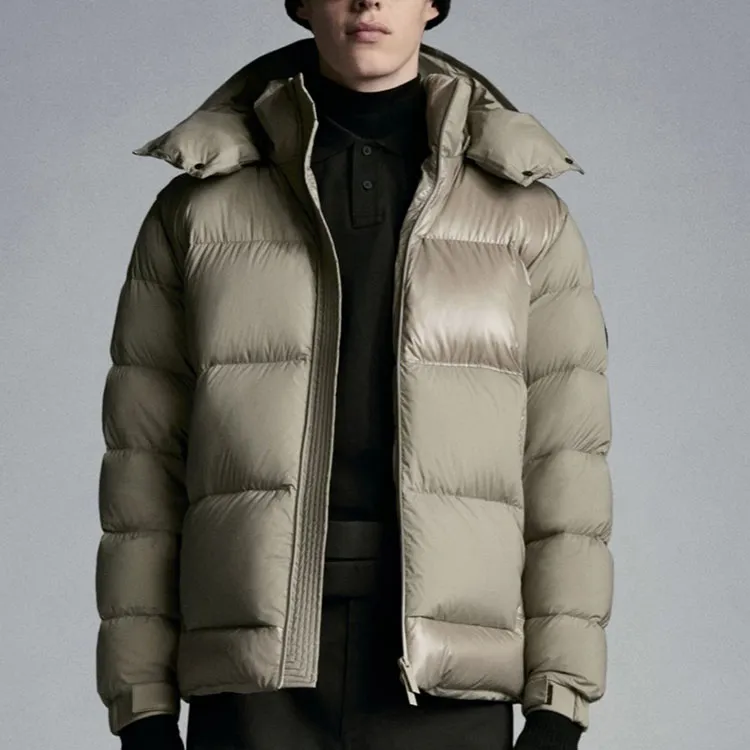 Moncler FW21 Down Jacket Men's Light Gray-3
