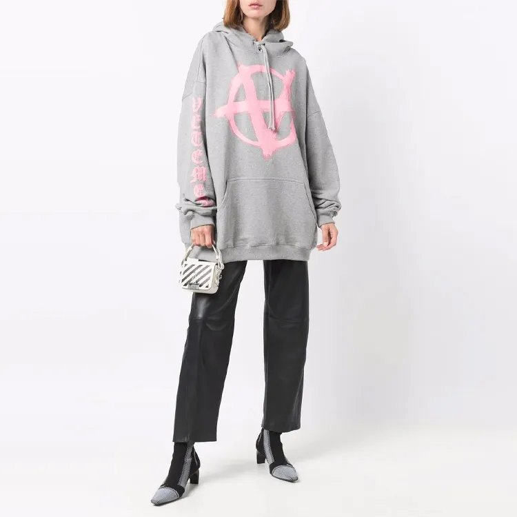 Vetements Sweatshirts Unisex Gray-2