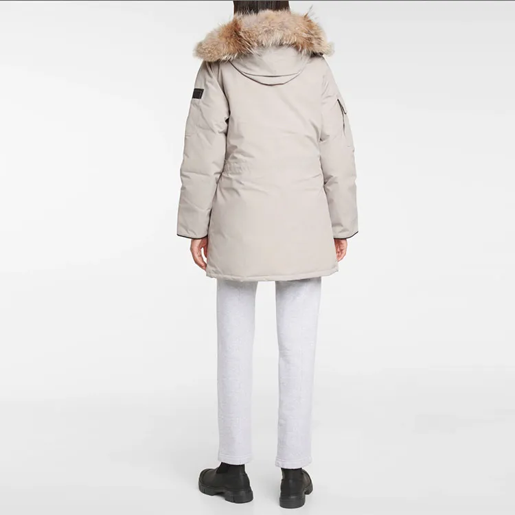 Canada Goose Down Jacket Winter Women's Lime Gray-2