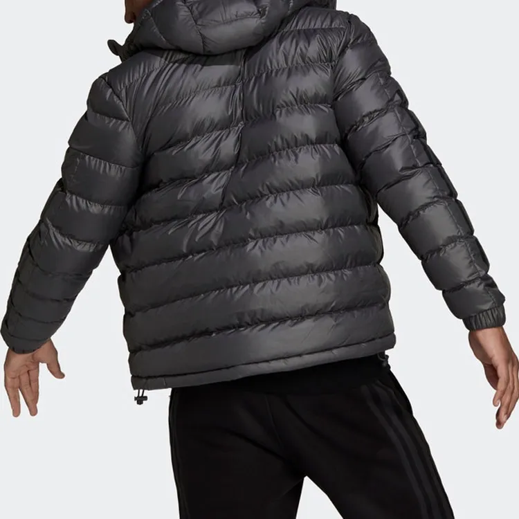 Adidas Puffer Jackets Men Dark Gray-3