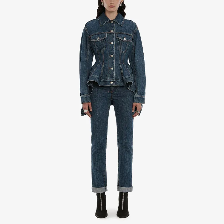 Alexander McQueen Jeans Women's Blue-1