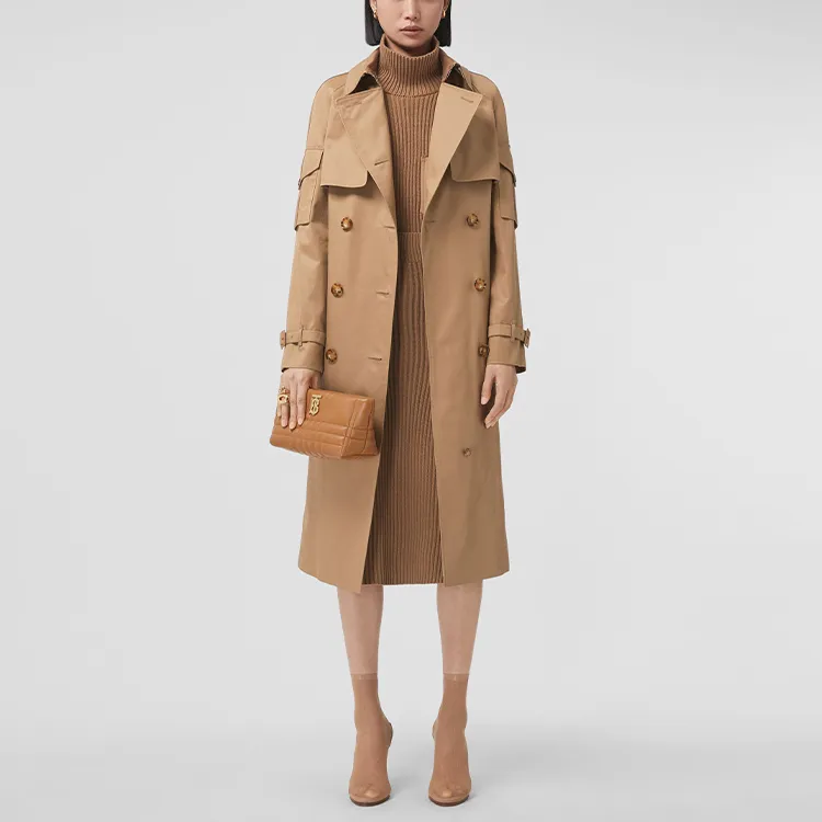 Burberry Trench Coat Women's Camel-1