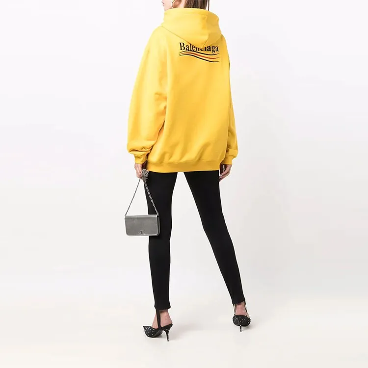 Balenciaga Sweatshirts Unisex Yellow-2