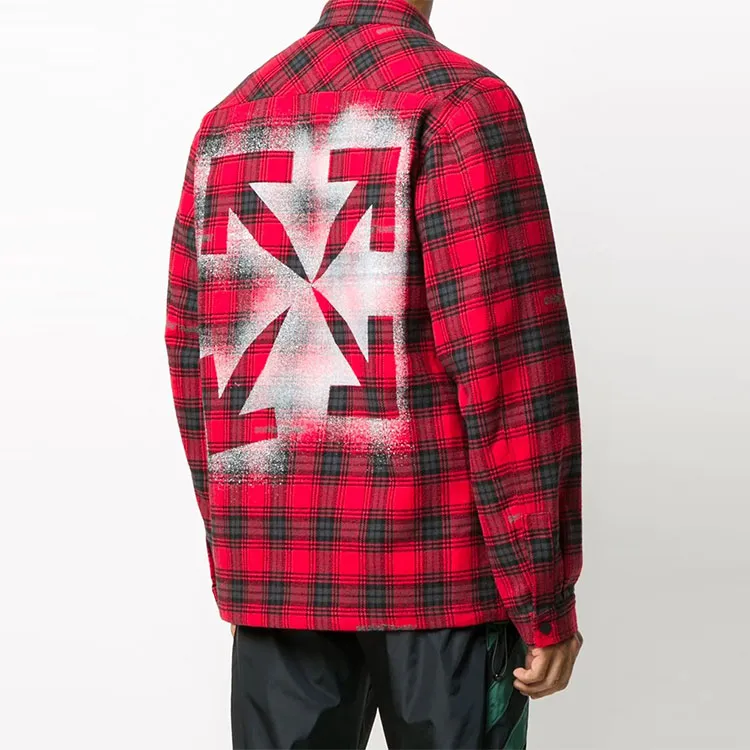 OFF WHITE FW20 Shirts Men Red-2