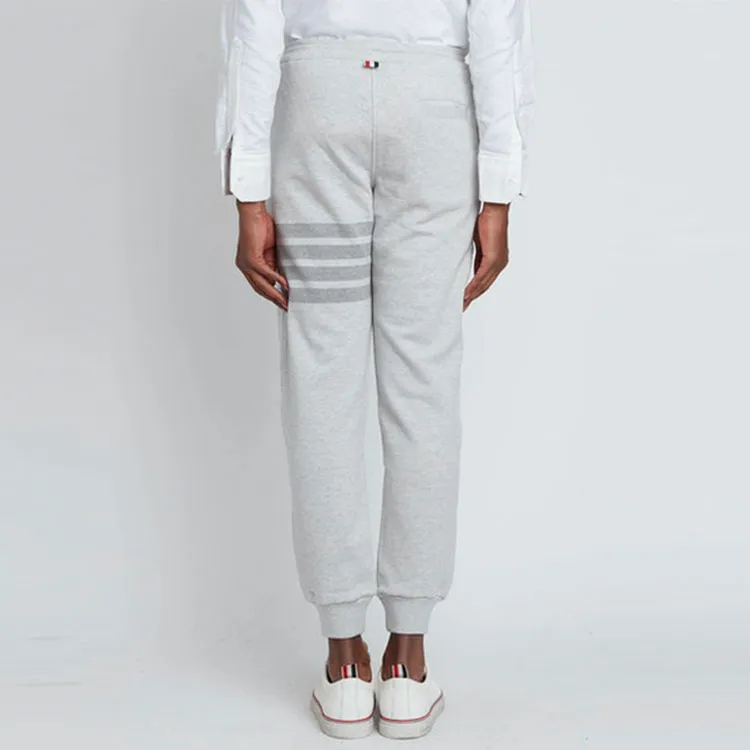 THOM BROWNE 4 Bar Striped Drawstring Pants-2