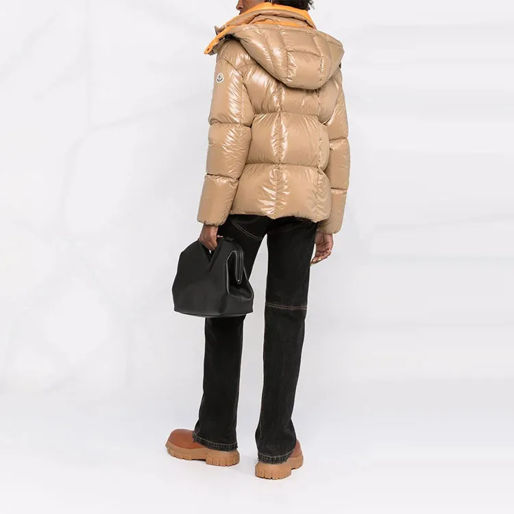 Moncler Parana Series FW21 Down Jacket Winter Women's Milk Tea Beige-4