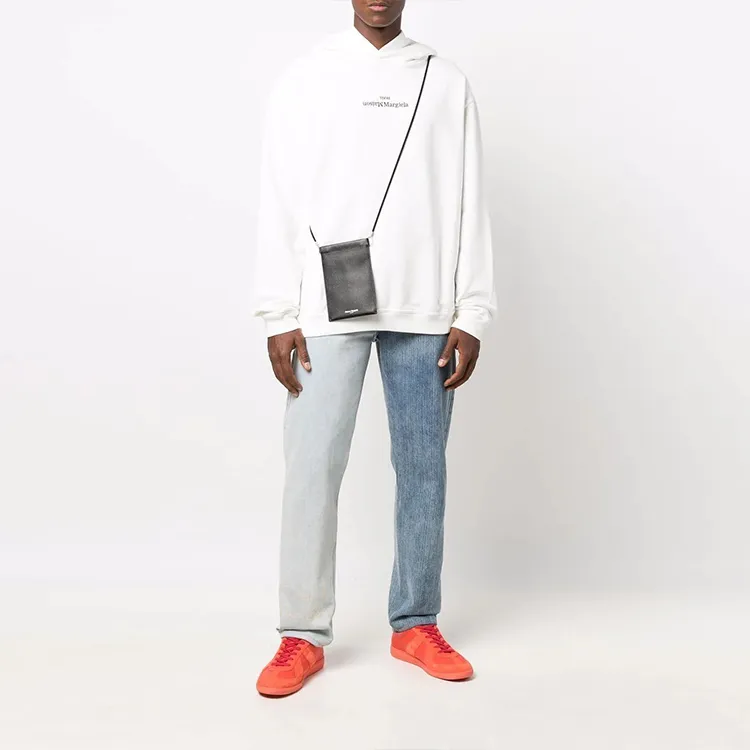 Maison Margiela Logo Embroidered Hoodie-1