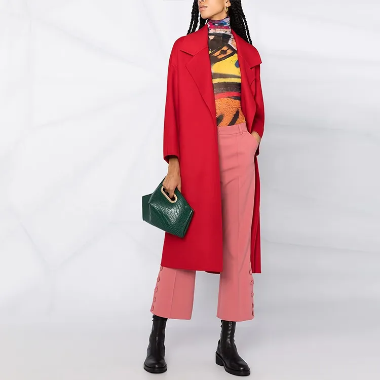 Valentino Velvet Jackets Women's Red-1