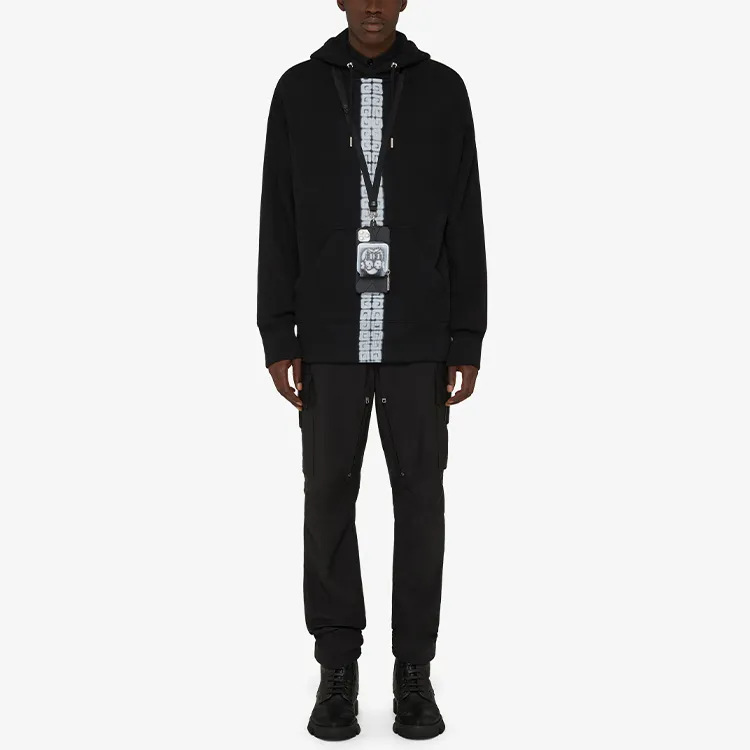 Givenchy 4G Graffiti Stripes Effect Hoodie-2