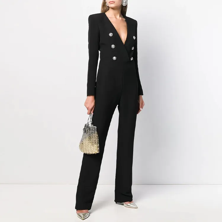 BALMAIN Jumpsuits Women's Black-1