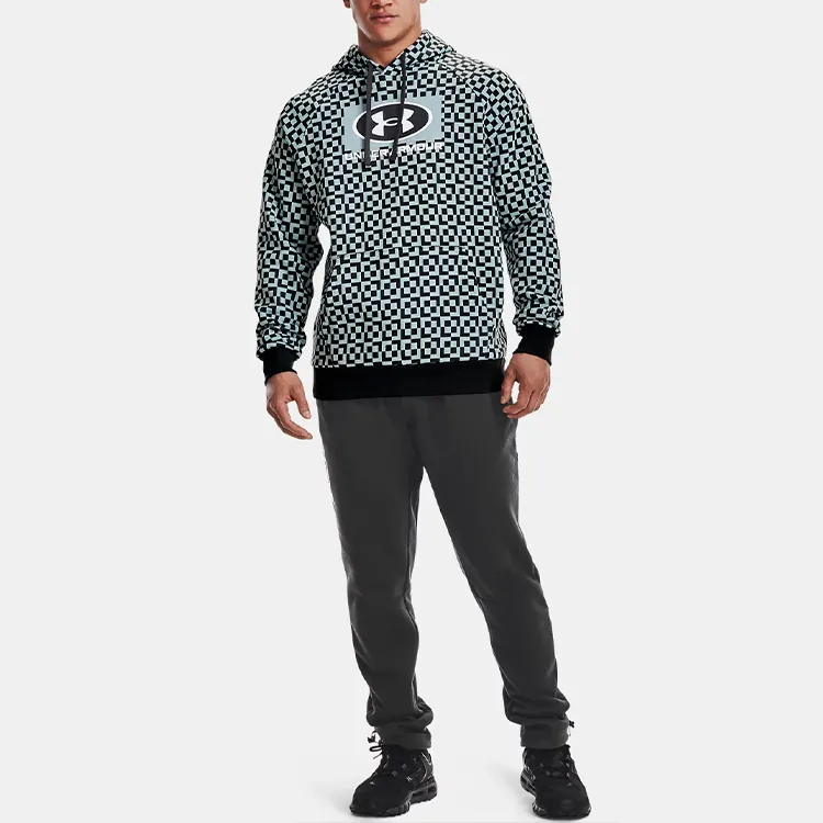 Under Armour Rival Sweatshirts Men Sea Wave Blue-2