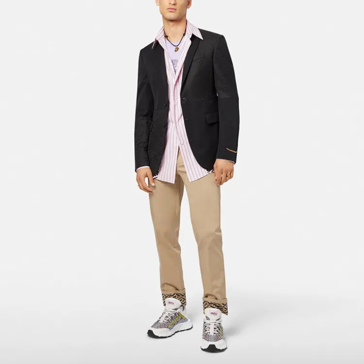 VERSACE Casual Pants Men Khaki-1