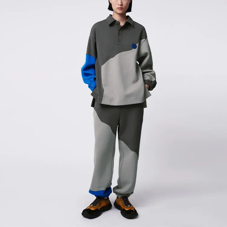 Zara X ADER ERROR ADER ERROR X Zara Knitted Sweatpants Unisex Gray-2