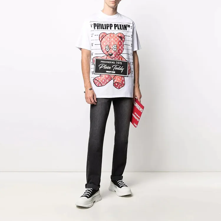PHILIPP PLEIN T Shirt Men's White-3