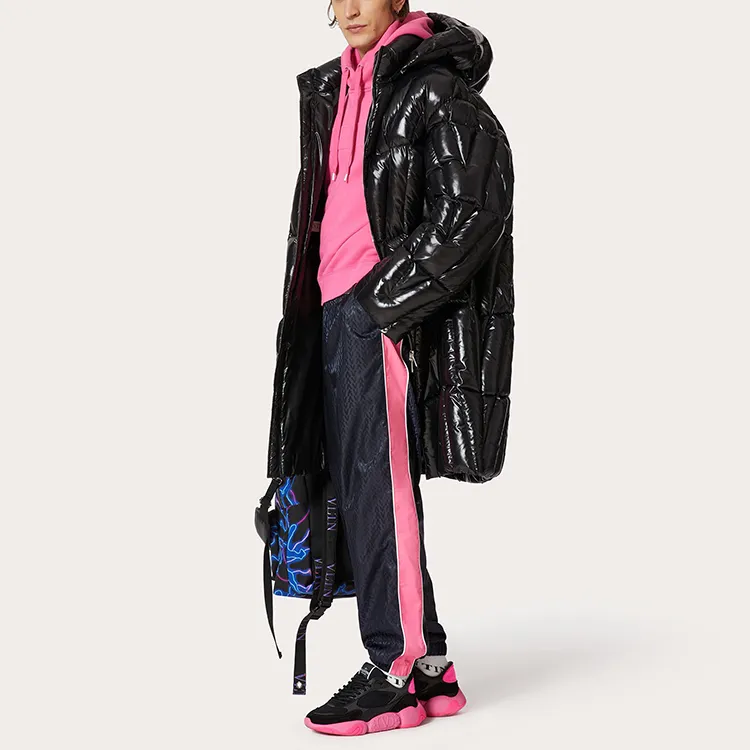 Valentino Jogging Pants With Optical Jacquard-3