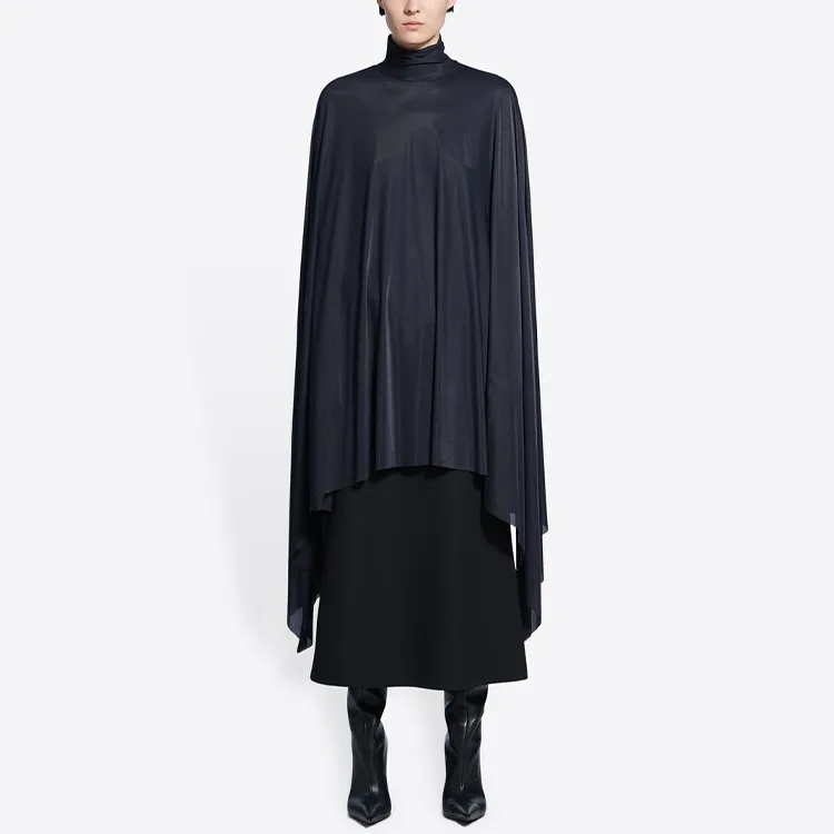 Balenciaga Cape Top 'Black'-2